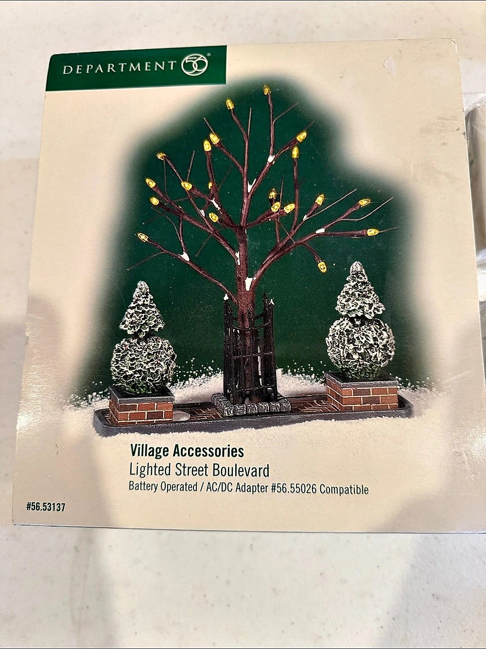 Department 56 Lighted Street Boulevard Holiday Decor